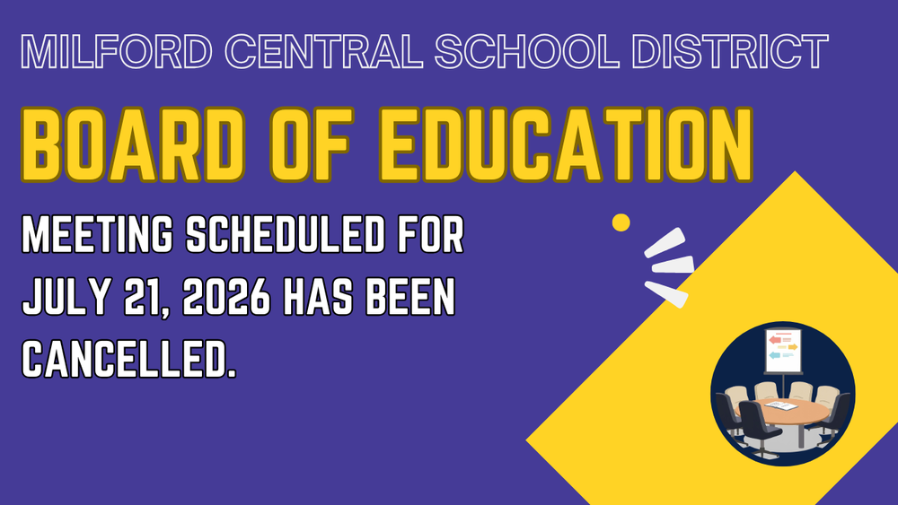 BOE Meeting cancelled
