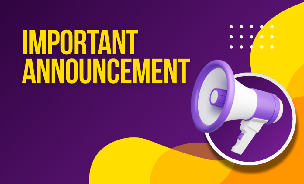 announcement