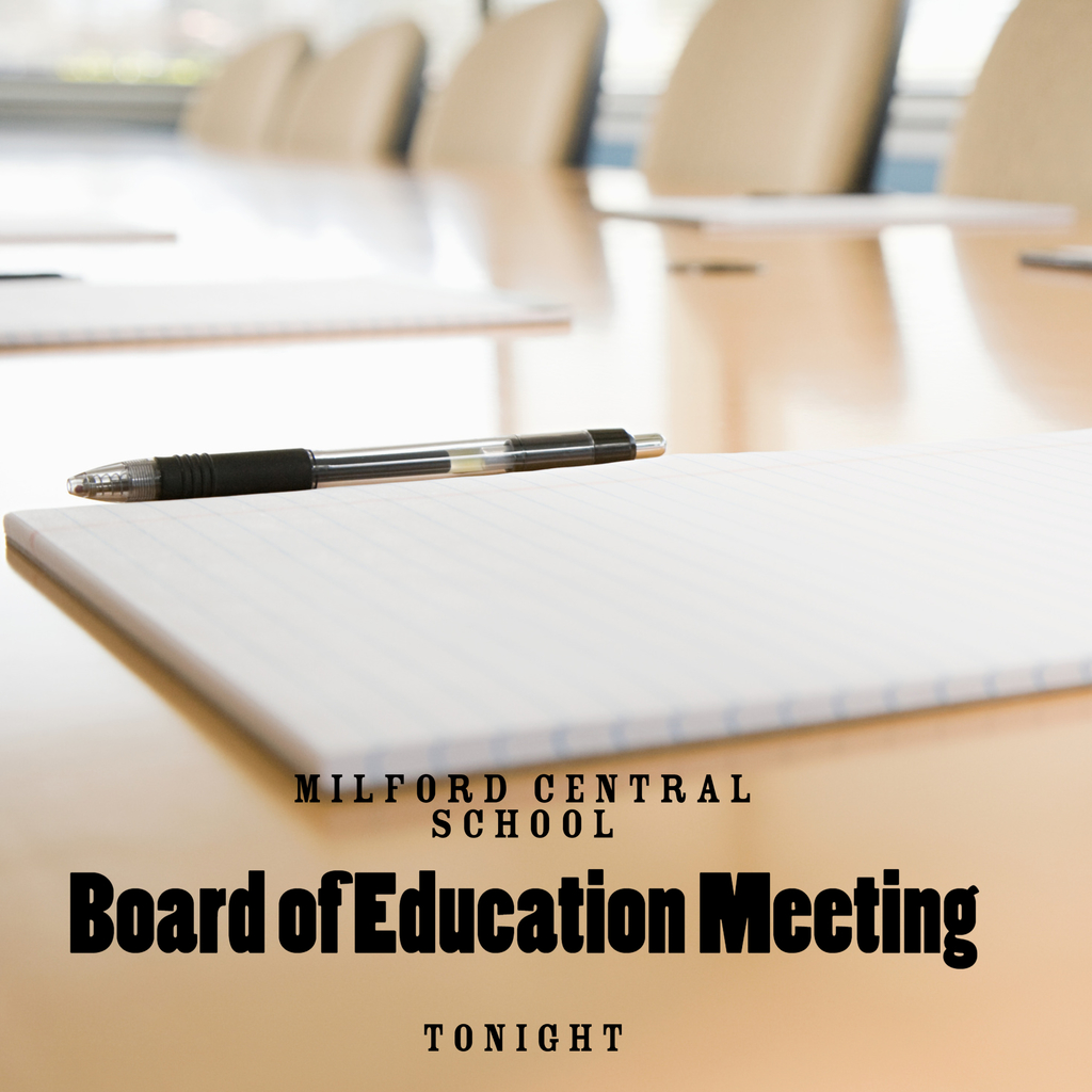 Board Meeting tonight