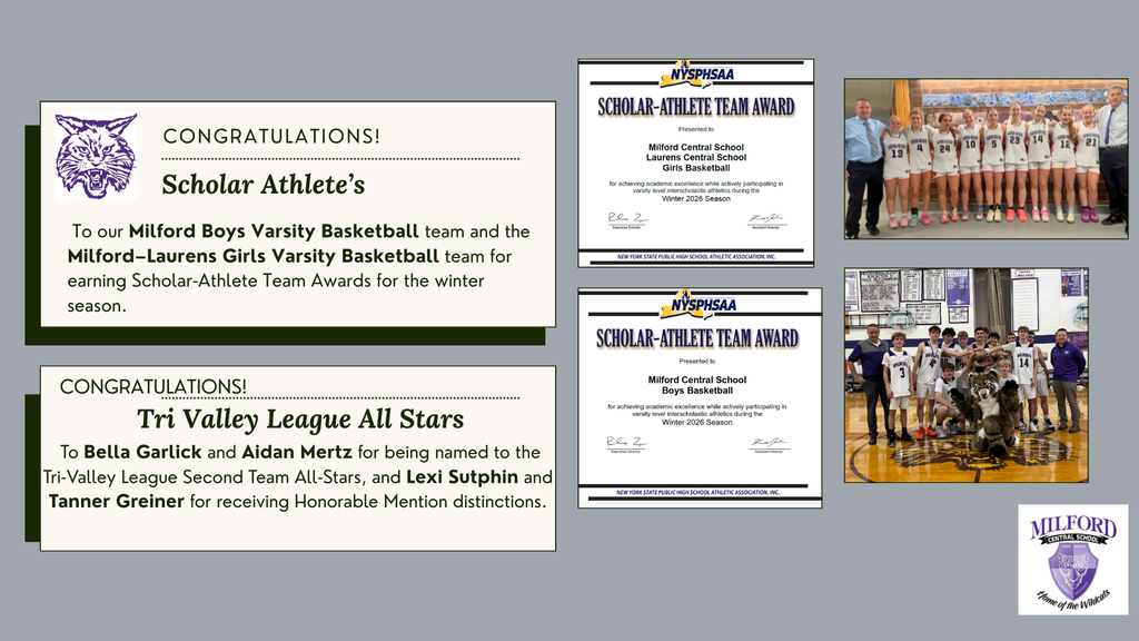 Scholar Athlete's & All Stars