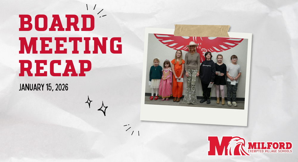 January 15 Board Recap