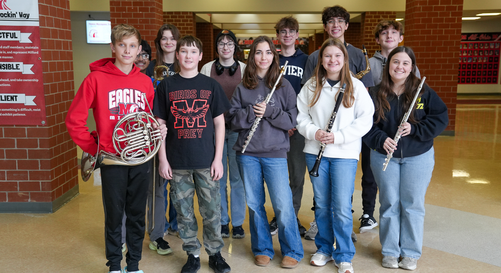 Bunch of Kids Holding Instruments