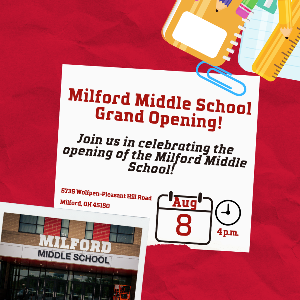 Milford Middle School Grand Opening!