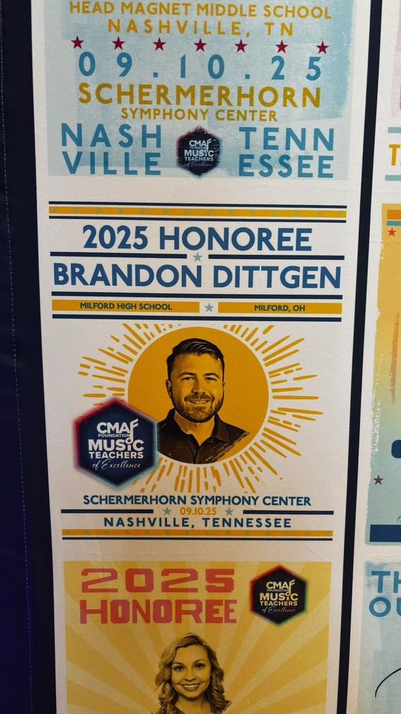 A photo of a piece of paper showing a man that says "2025 Honoree" 