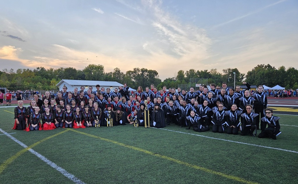 Group photo of a lot of band members