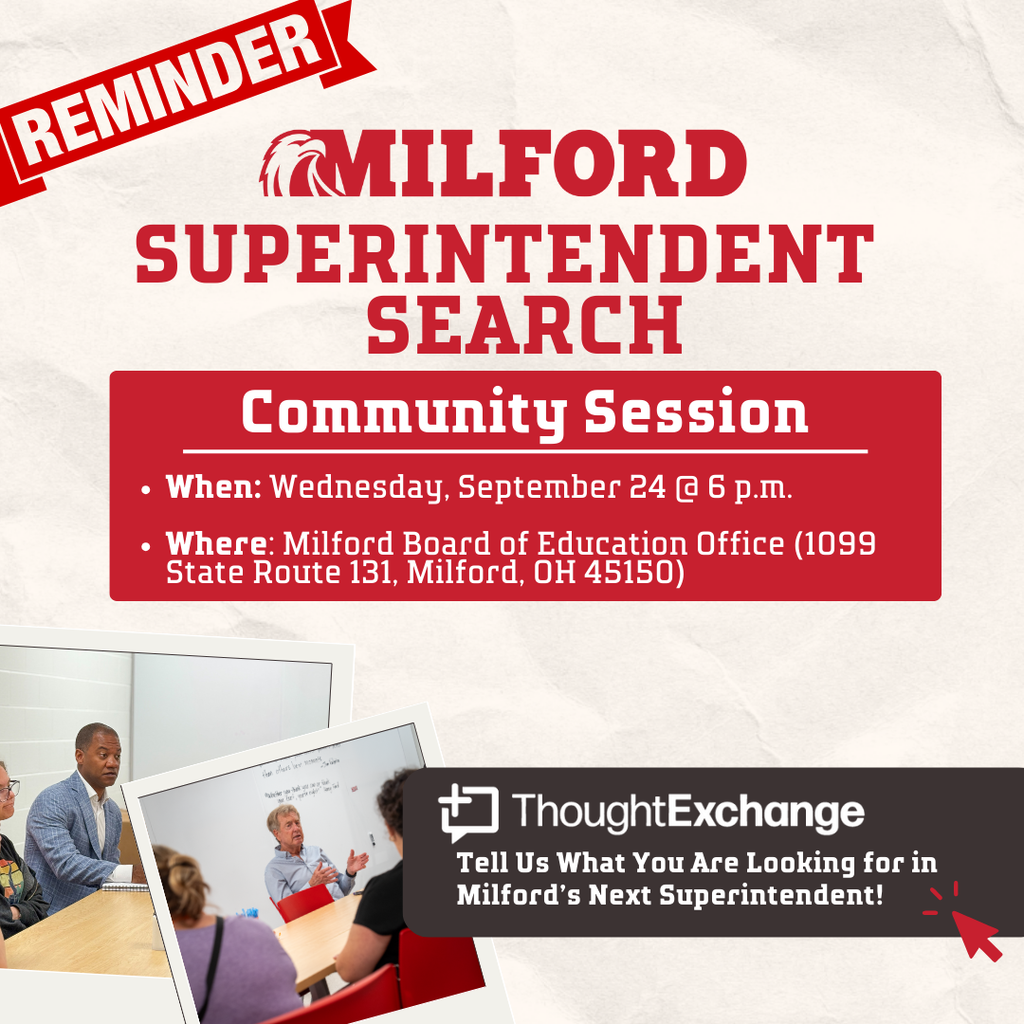 Superintendent Search Reminder - Wednesday September 24