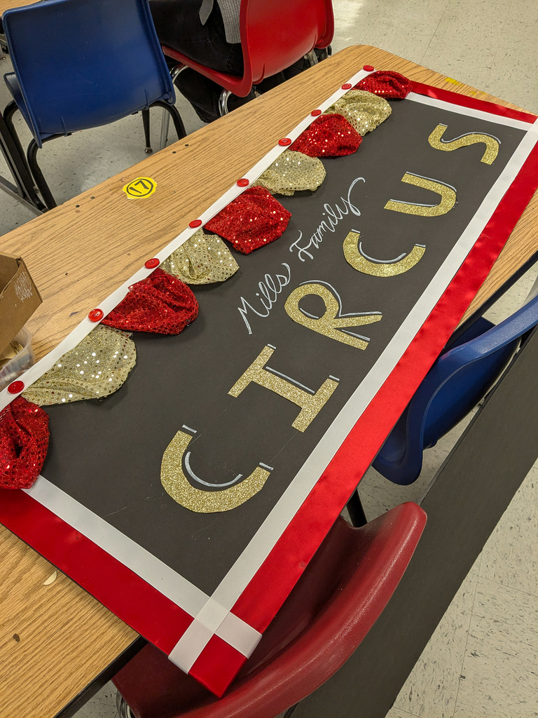 Students creating a circus costume