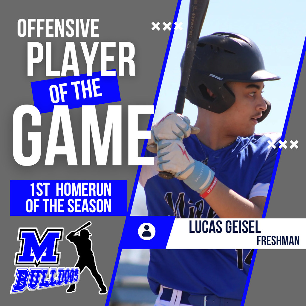 Shout out to our Bulldog Players of the week! ⚾️