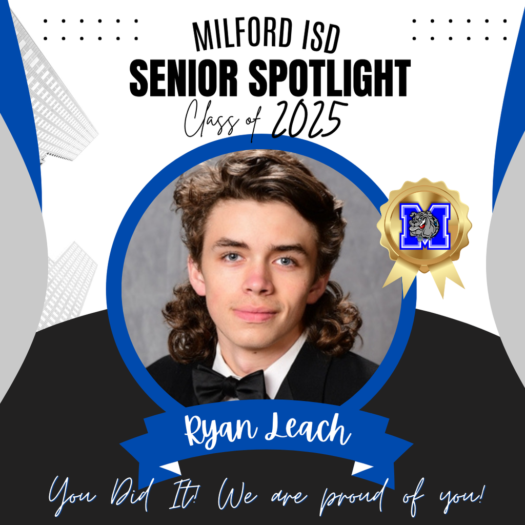 🎓 Senior Spotlight 🎓 As graduation day approaches, we’re celebrating our incredible seniors! 🌟 Congratulations, Ryan! We can’t wait to see all the amazing things you’ll accomplish! 🎉💙