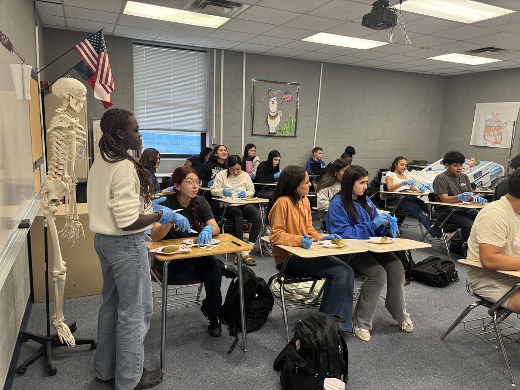 🔬🩺 Medical Terminology in Action! 🩺🔬 Today our students got hands-on with a dissection to explore body planes and anatomical positions. ✂️📚 Learning comes alive when we can see and do—and our Bulldogs had fun diving into the details of anatomy while building real-world skills! 💙🤍 #TheBulldogWay #HandsOnLearning #FutureMedicalProfessionals
