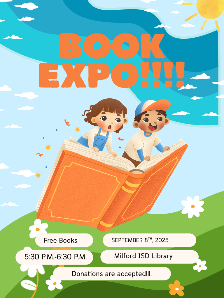 📚🐾 Hey Bulldogs! 🐾📚 We’re excited to host our first Open House of the year! Come see all the amazing things your child has been working on so far. 💙 ✨ Bonus: Students who attend with their family will receive a FREE snack coupon from the cafeteria! 📅 Monday, Sept. 8 🕠 5:30 – 6:30 PM We can’t wait to see you there! 🙌 #MilfordBulldogs #TheBulldogWay #OpenHouse
