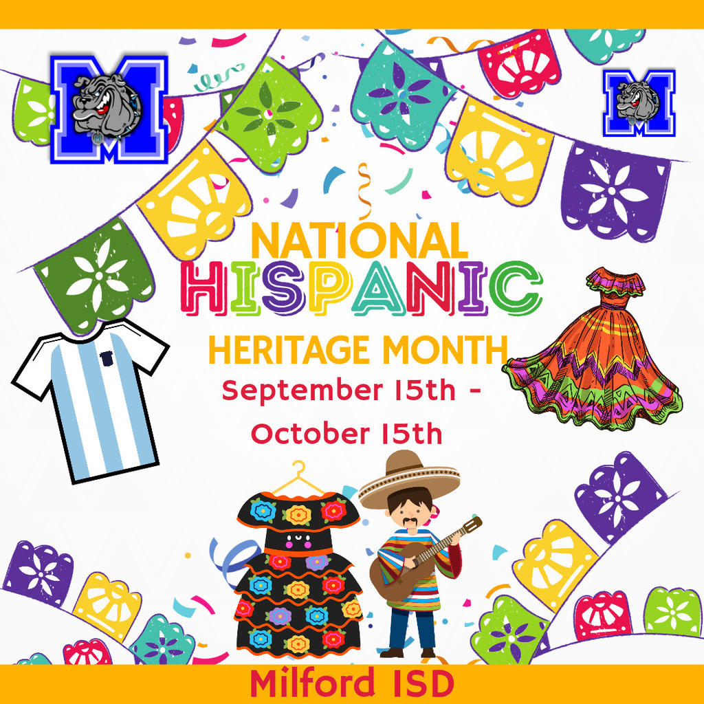 It’s Hispanic Heritage Month! ✨

Today kicks off a month-long celebration across the district of culture, history, and community.

We honor the achievements, contributions, and rich traditions of those who continue to inspire us all.