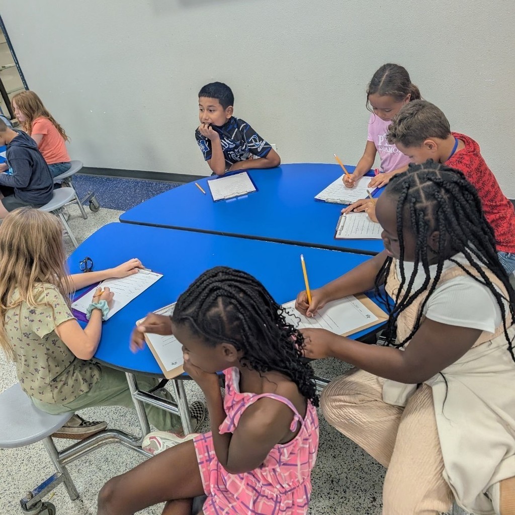 Third grade classes teamed up to work on their capacity lesson today! They made predictions and discovered how different measurements compare to 1 Liter.
