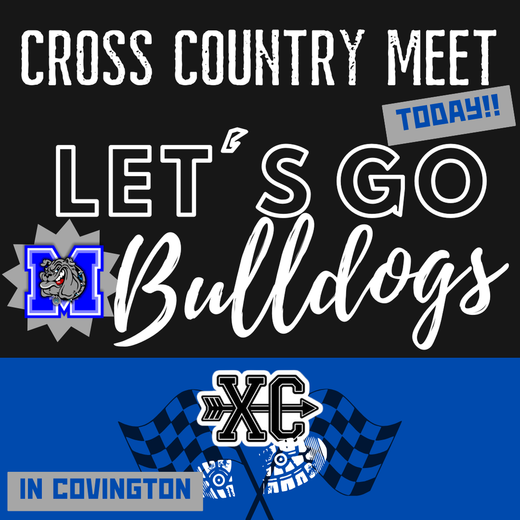 🏃♂️🏃♀️ Best of luck to the Bulldog Cross Country team as they head into their meet today! Your hard work, dedication, and team spirit never go unnoticed—we’re cheering you on every step of the way. Go Bulldogs! 💙🐾 #MilfordBulldogs