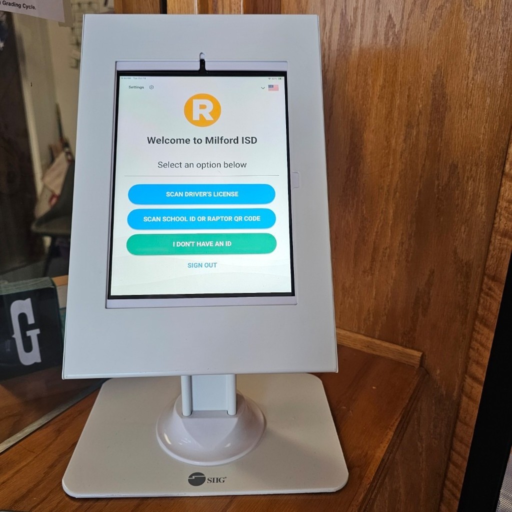 🚨 Campus Safety Update: Raptor Kiosk Now Active!