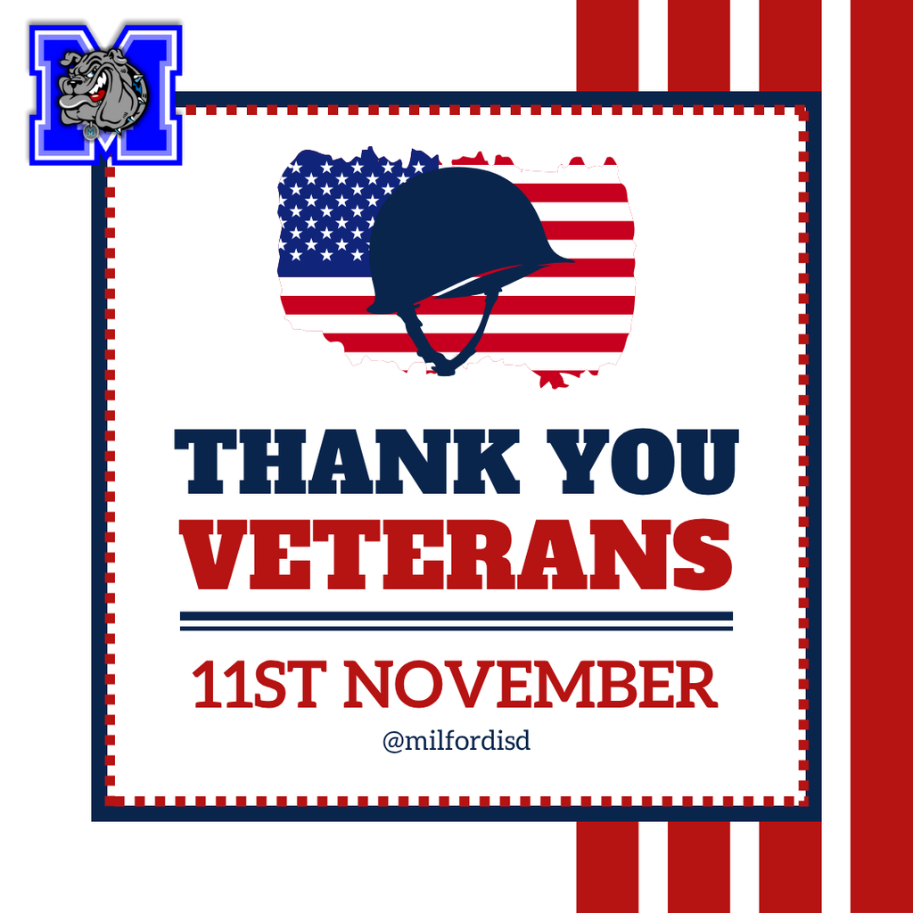 🇺🇸 Honoring All Who Served 🇺🇸 Today, we pause to honor and thank every brave man and woman who has served our country.  A special shout-out to our very own Coach Lopez — thank you for your dedication, courage, and service! 💙❤️🤍  #VeteransDay #BulldogPride #ThankYouVeterans