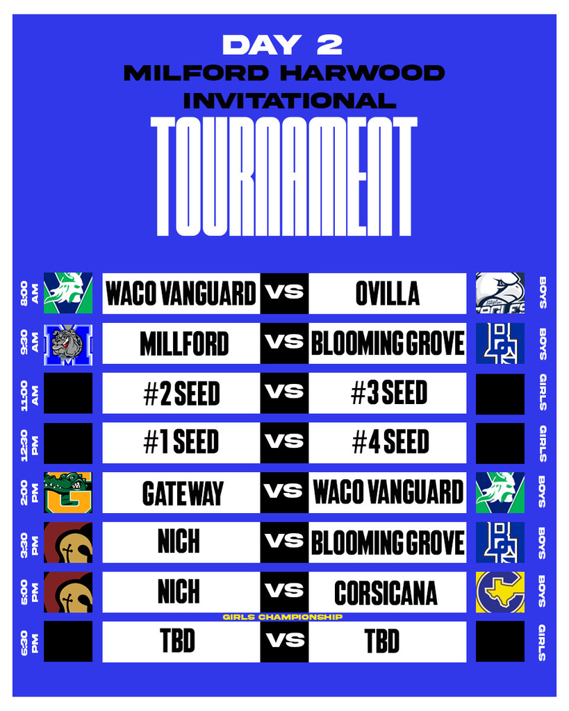 It’s officially Tournament Weekend at Milford! 🏀🔥
Three days. Tons of teams. Wall-to-wall basketball.
Great food, great energy, and great fun!
Tell us—which matchup are you ready for the most?!