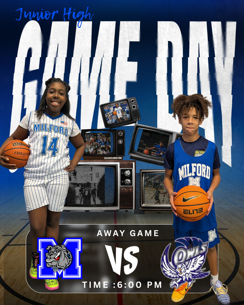 🐾🏀 JH Bulldogs hit the road!
📍 Covington tonight!
🔥 Girls tip off at 6PM
🔥 Boys to follow
Bring the noise and show that Bulldog Pride! 💙🤍