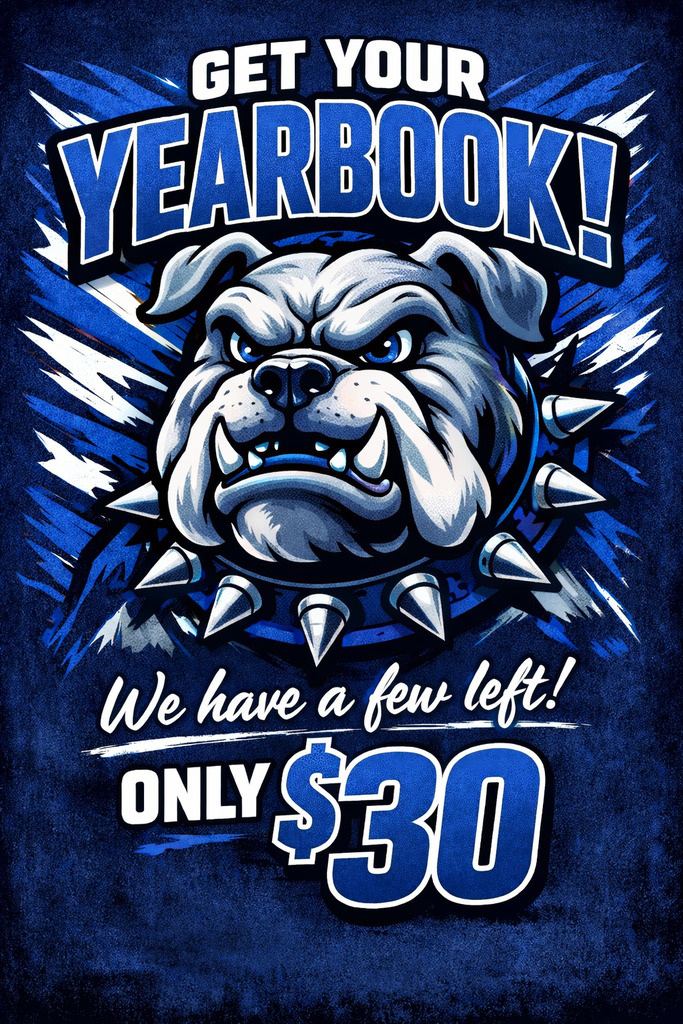 📘🔥 BULLDOGS — THIS IS YOUR LAST SHOT! 🔥📘
We’ve got a few 24/25 Yearbooks left and they’re going FAST!
Relive the wins.
Find your friends.
Spot your Bulldog legacy. 🐾💙
💵 Only $30
📍 Grab yours before they’re GONE — once they’re out, that’s it!
#BulldogPride #TheBulldogWay #MilfordISD #YearbookDrop #LastChance