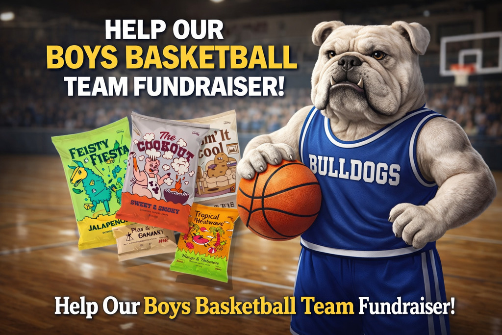 🏀💙 HELP OUR BOYS BASKETBALL TEAM FUNDRAISER! 💙🏀
Anyone in MISD can create a page to sell chips — and 100% of proceeds go directly to Boys Basketball!
🍕 Top Elementary Class wins a Pizza Party!
💳 Top Individual Sellers in JH, HS & Basketball win a $50 Visa Gift Card!
Sell chips. Win prizes. Support Bulldogs.
Let’s make this a full-court press, MISD! 🐾🔥
#BulldogPride #MISD #SupportTheDogs #BoysBasketball