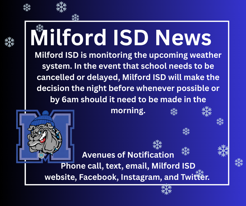 Bad Weather Watch Notice