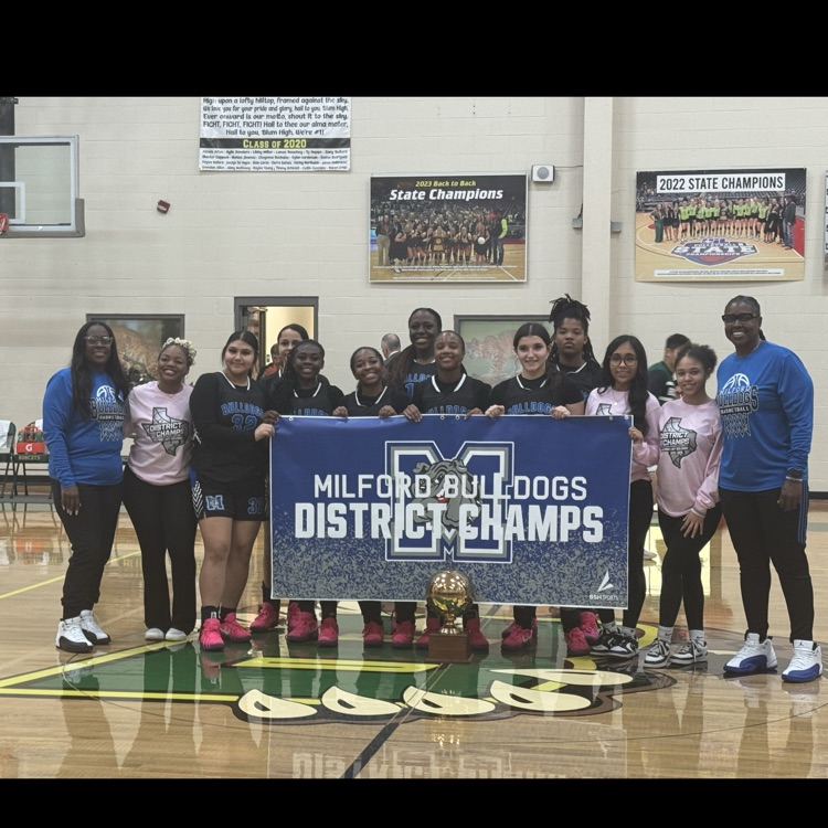 lady bulldogs are district champions 