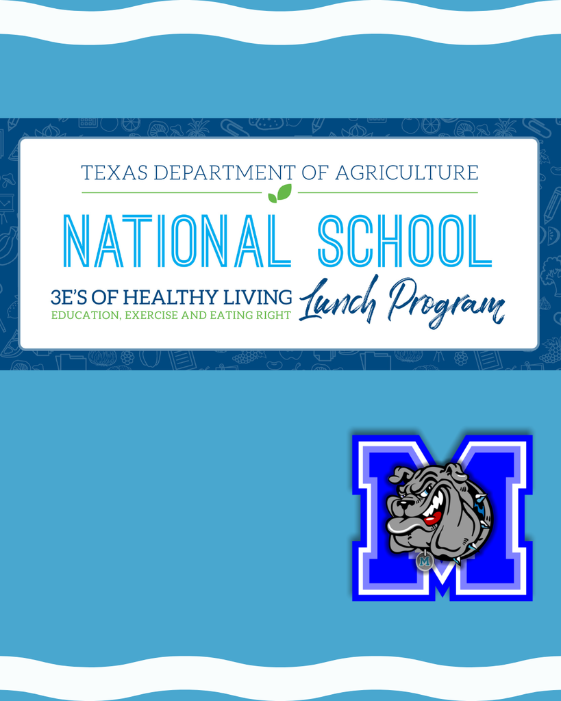 Assistance available in English and Spanish. Please call 877-TEX-MEAL (877-839-6325) for help. Additional translations services available as well. In accordance with federal civil rights law and U.S. Department of Agriculture (USDA) civil rights regulations and policies, this institution is prohibited from discriminating on the basis of race, color, national origin, sex, disability, age, or reprisal or retaliation for prior civil rights activity.  Program information may be made available in languages other than English. Persons with disabilities who require alternative means of communication to obtain program information (e.g., Braille, large print, audiotape, American Sign Language), should contact the responsible state or local agency that administers the program or USDA’s TARGET Center at (202) 720-2600 (voice and TTY) or contact USDA through the Federal Relay Service at (800) 877-8339.  To file a program discrimination complaint, a Complainant should complete a Form AD-3027, USDA Program Discrimination Complaint Form which can be obtained online at: https://www.usda.gov/sites/default/files/documents/ad-3027.pdf, from any USDA office, by calling (866) 632-9992, or by writing a letter addressed to USDA. The letter must contain the complainant’s name, address, telephone number, and a written description of the alleged discriminatory action in sufficient detail to inform the Assistant Secretary for Civil Rights (ASCR) about the nature and date of an alleged civil rights violation. The completed AD-3027 form or letter must be submitted to USDA by: 1. Mail: U.S. Department of Agriculture Office of the Assistant Secretary for Civil Rights 1400 Independence Avenue, SW Washington, D.C. 20250-9410; or 2. Fax: (833) 256-1665 or (202) 690-7442; or 3. Email: program.intake@usda.gov. This institution is an equal opportunity provider.