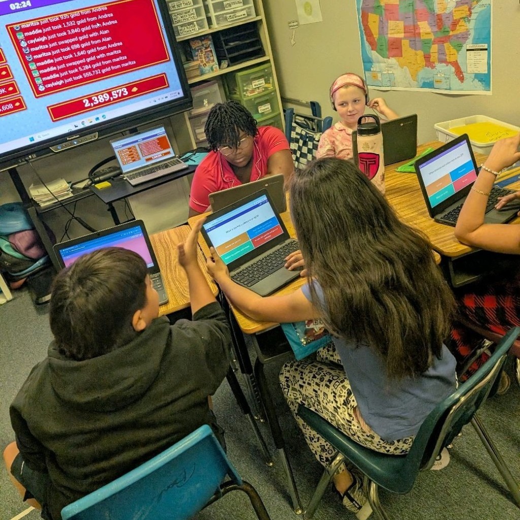 📚💙 Learning in Action in 5th Grade!
Awesome stations going on in 5th grade today! Students are rotating through ISIP, Accelerated Reader, Blooket, and diving into their WWII Bluebonnet Learning text.
Our Bulldogs are working hard, staying engaged, and building strong reading and critical thinking skills! 🐾
#MilfordBulldogs
#TheBulldogWay
#LearningInAction