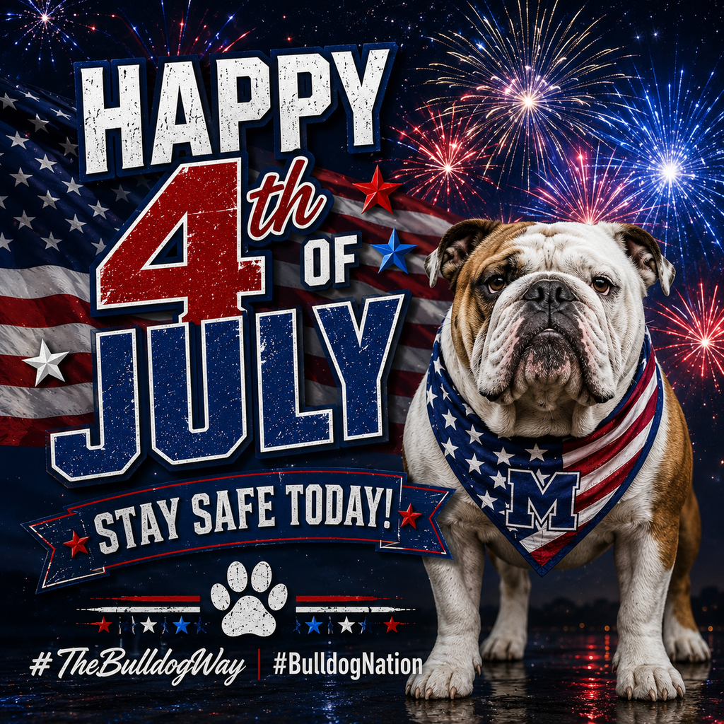 🇺🇸 Fireworks. Friends. Family.❤️🤍💙
From our Bulldog family to yours, Happy 4th of July! Stay safe and enjoy the celebration! 🎆🐾
#TheBulldogWay #BulldogNation
