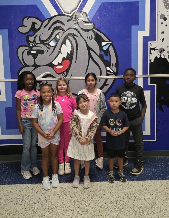🎉 Elementary Students of the Week! 🎉

We are so proud of these awesome Bulldogs! 🐾💙 Keep working hard, making great choices, and showing us #TheBulldogWay!

👏 Congratulations to our Elementary Students of the Week!

#BulldogNation #TheBulldogWay