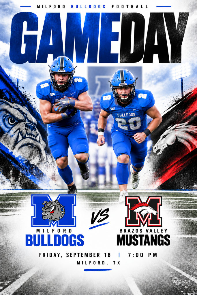 #MilfordBulldogs #GameDay