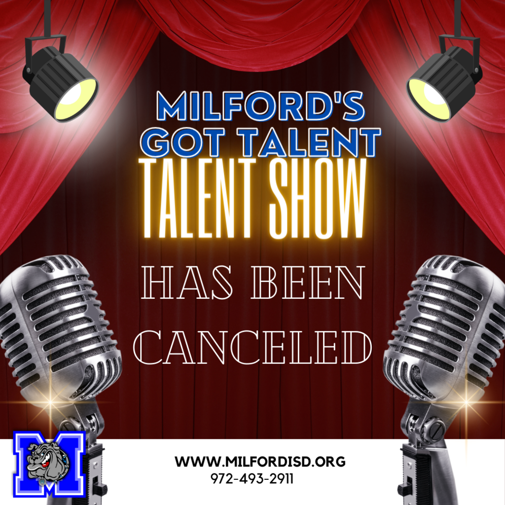 MISD Talent Show has been canceled
