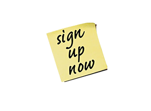 sign up