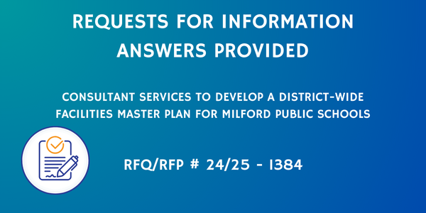 RFP, consultants for master facilities plan