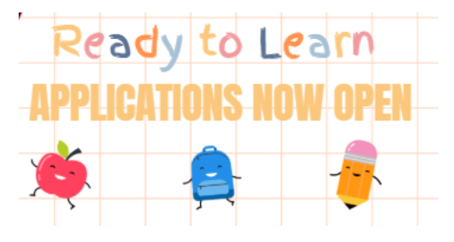 Ready to Learn Applications Now Open