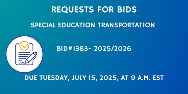 request for bid, special ed transportation