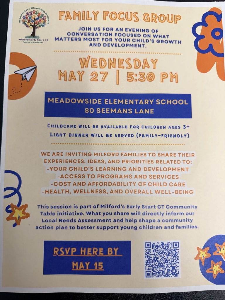 May 27th Family Focus Group Flyer