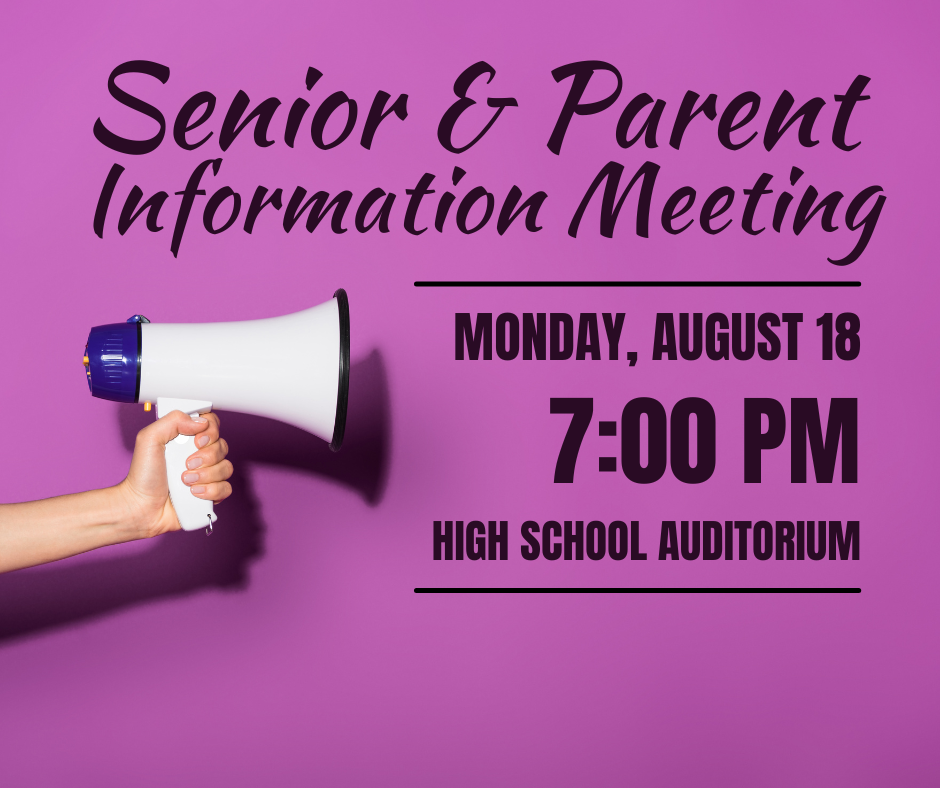 Senior/Parent Meeting