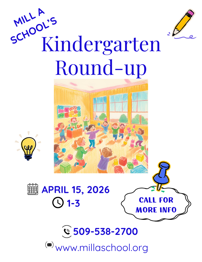 Kindergarten Round Up 2026