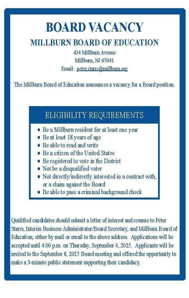 Board Vacancy