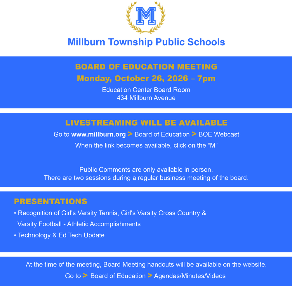 graphic announcing meeting