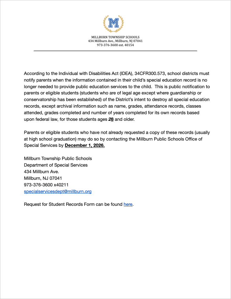 letter draft