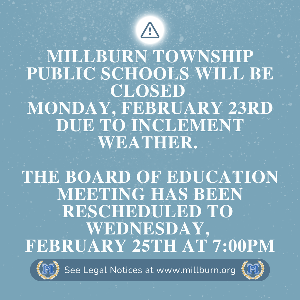 Schools Closed February 23rd