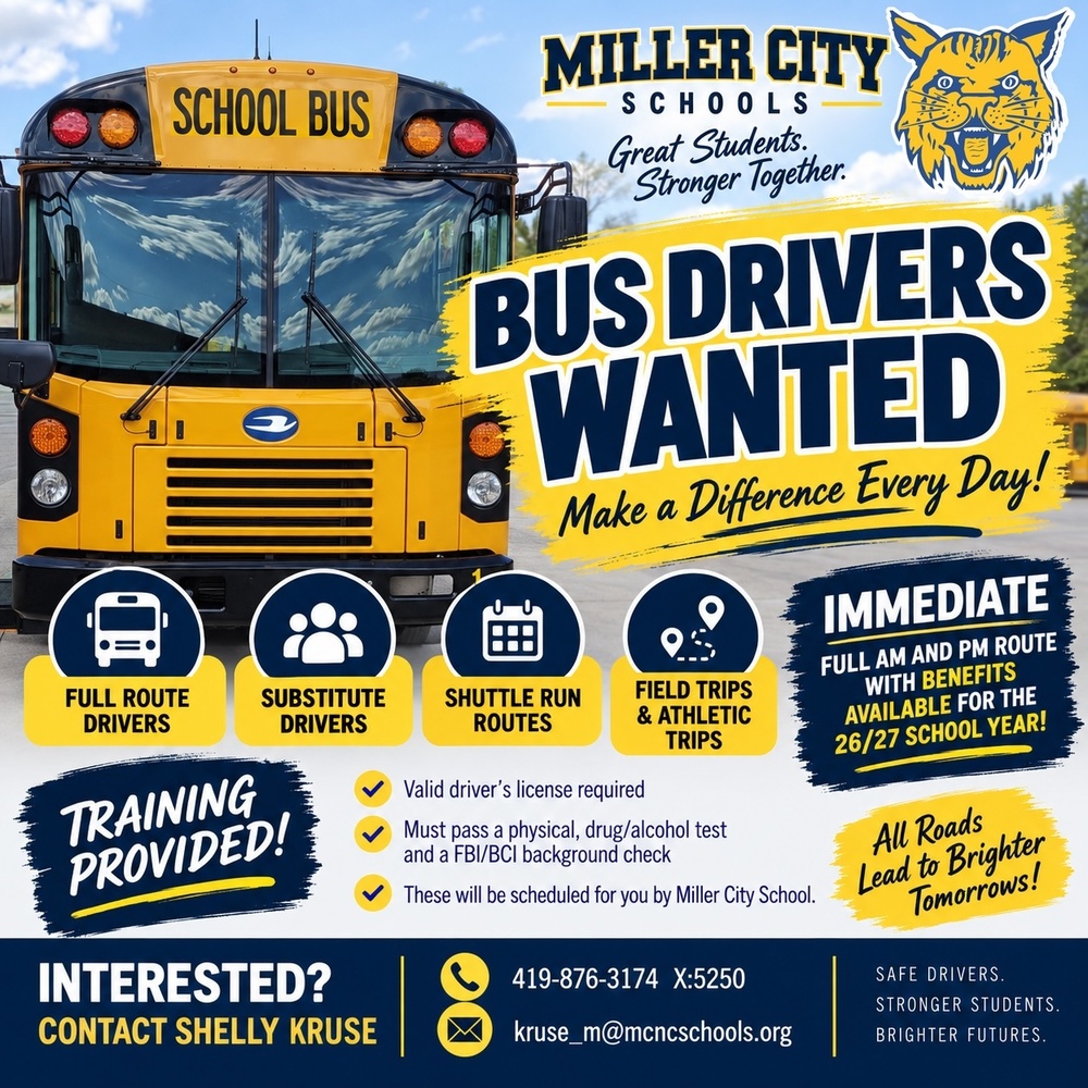 Bus Drivers Wanted