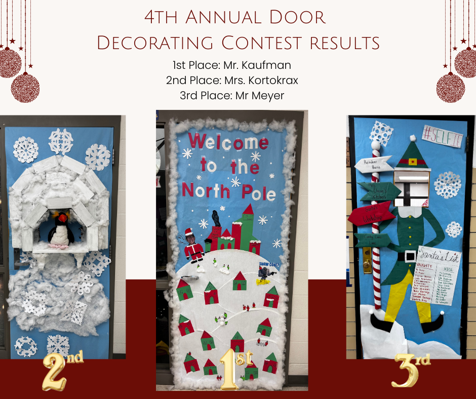Door Decorating Results