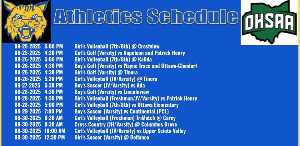 Schedule