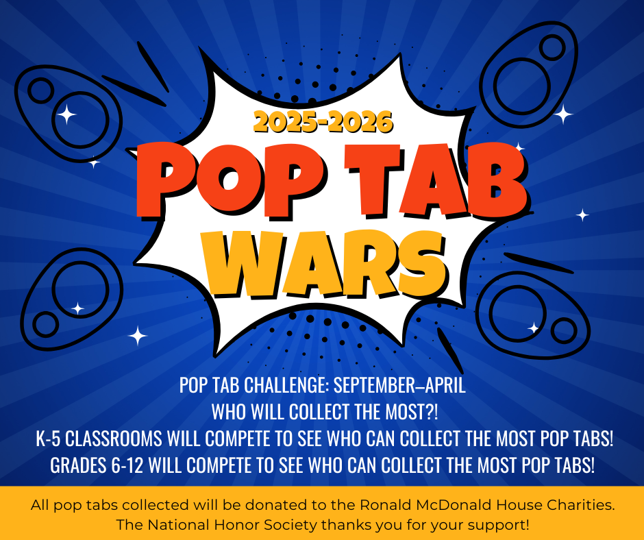 Pop Tab Contest Flier