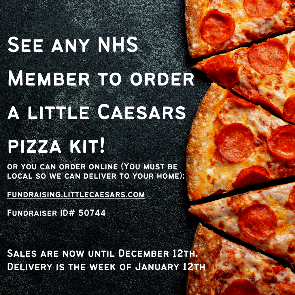 NHS Pizza Fundraiser