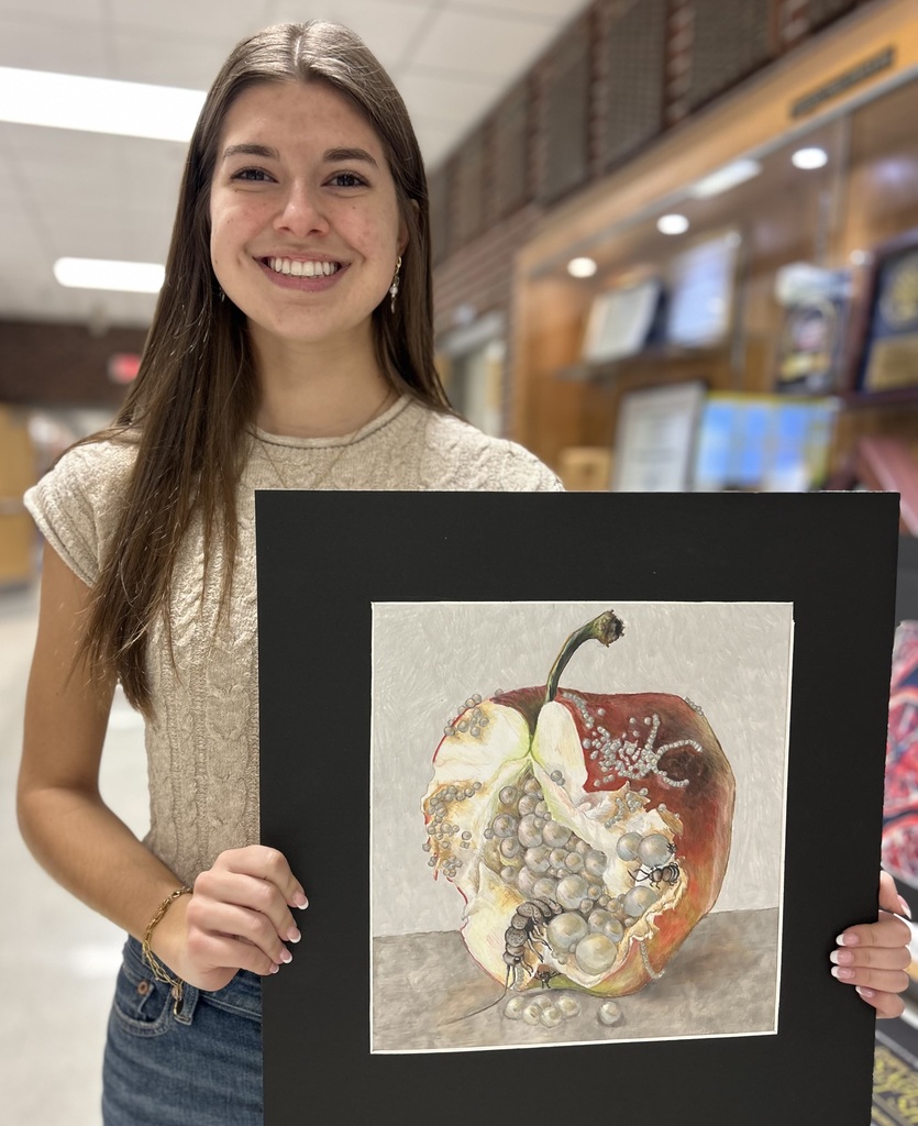 Mya B. "Rotten to the Core" - Gold Award, 1st Place Overall , & Recipient of an Owens Community College Scholarship 