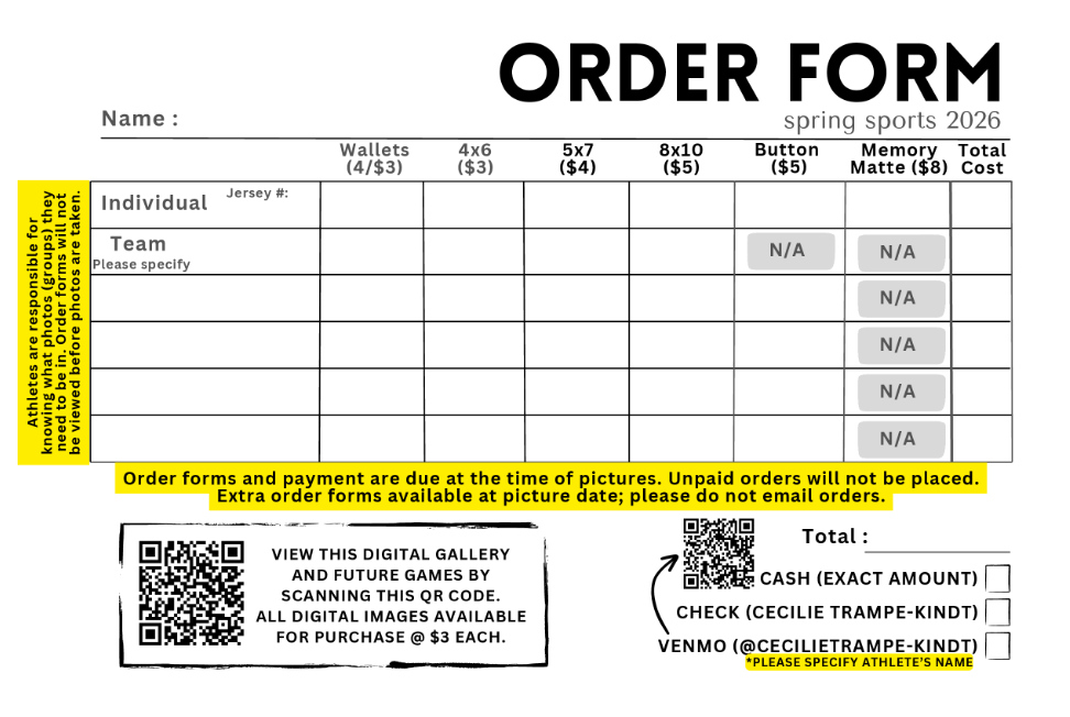 order form